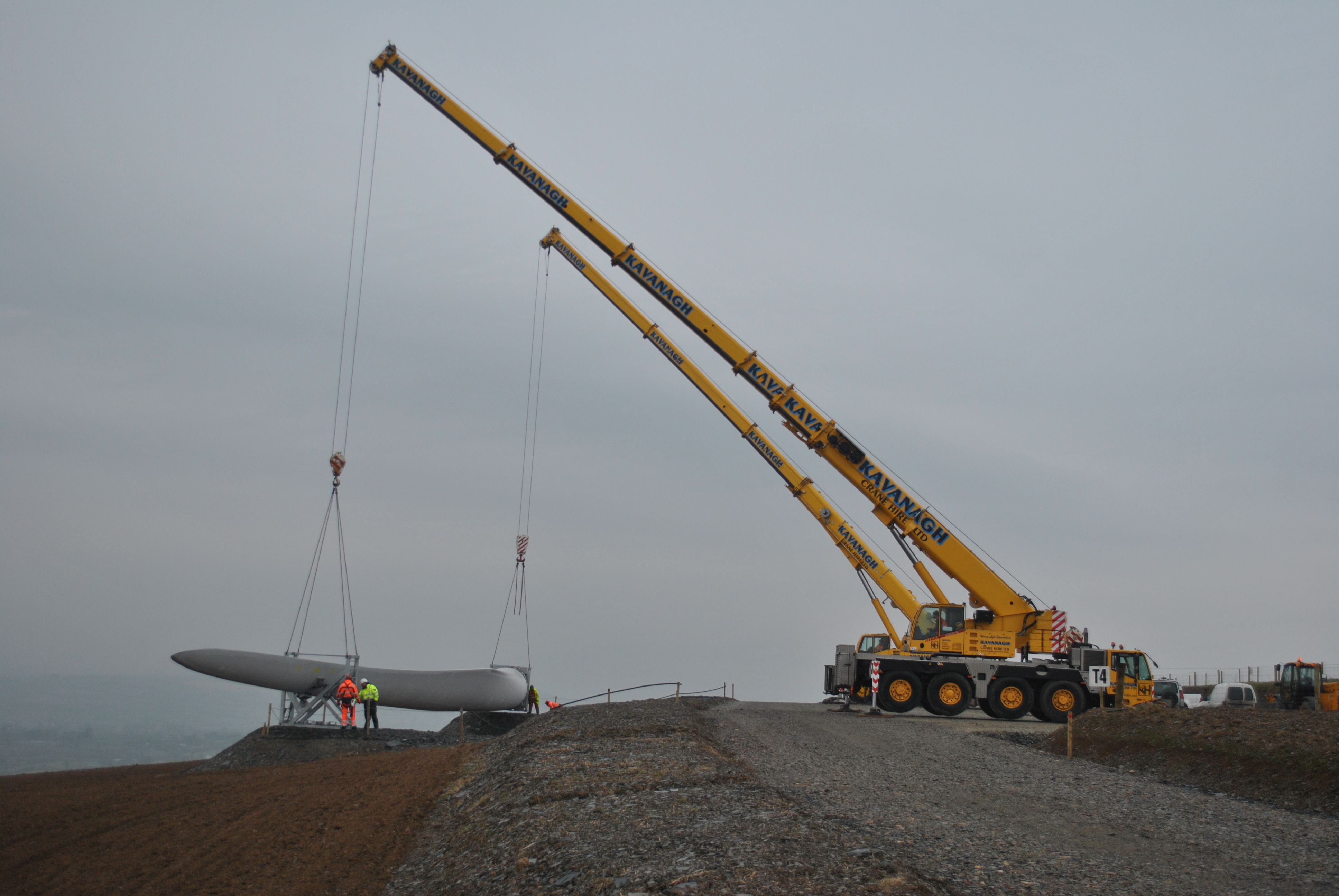 Turbine and Crane
